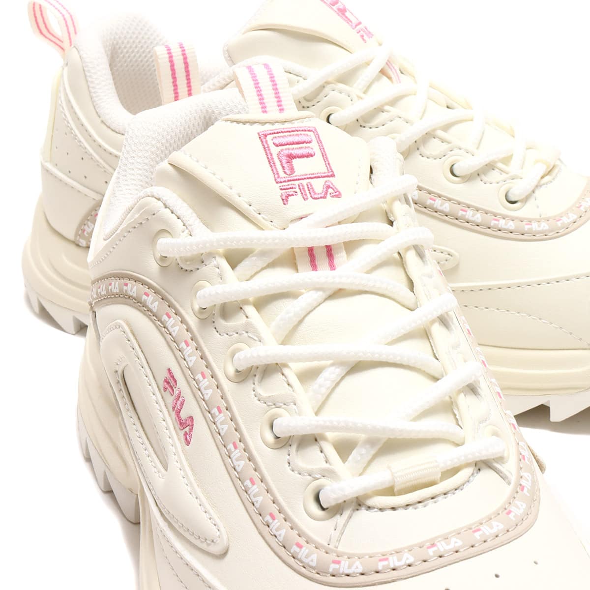 FILA DISTORTER TAPEY TAPE CANNOLI CREAM/TURTLEDOVE/PINK 22FW-I