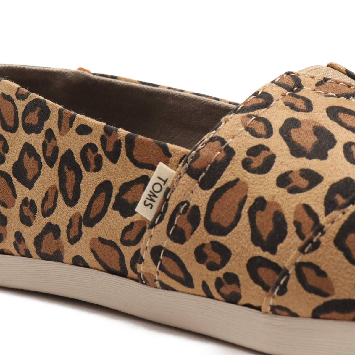 TOMS ALPARGATA 3.0 Desert Tan Leopard Printed Microfiber 19FW-Iの画像