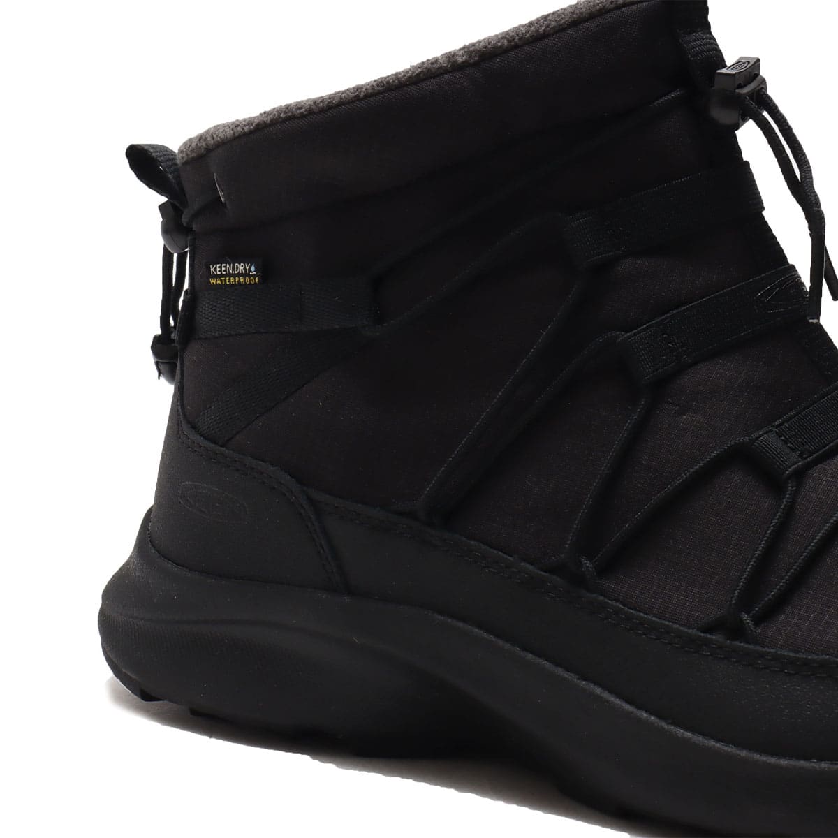 KEEN UNEEK SNK CHUKKA WP TRIPLE BLACK/BLACK 20FW-Iの画像