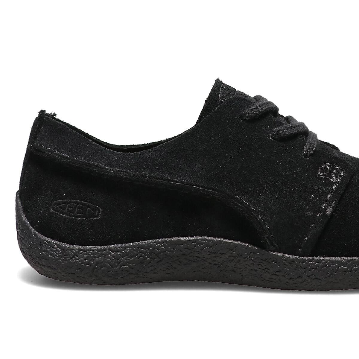 KEEN HOWSER SUEDE OXFORD BLACK/BLACK 21FW-Iの画像