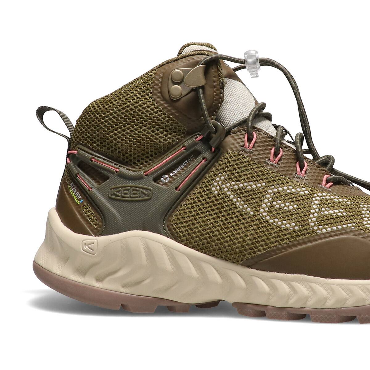 KEEN NXIS EVO MID WP OLIVE DRAB/BIRCH 21FW-Iの画像
