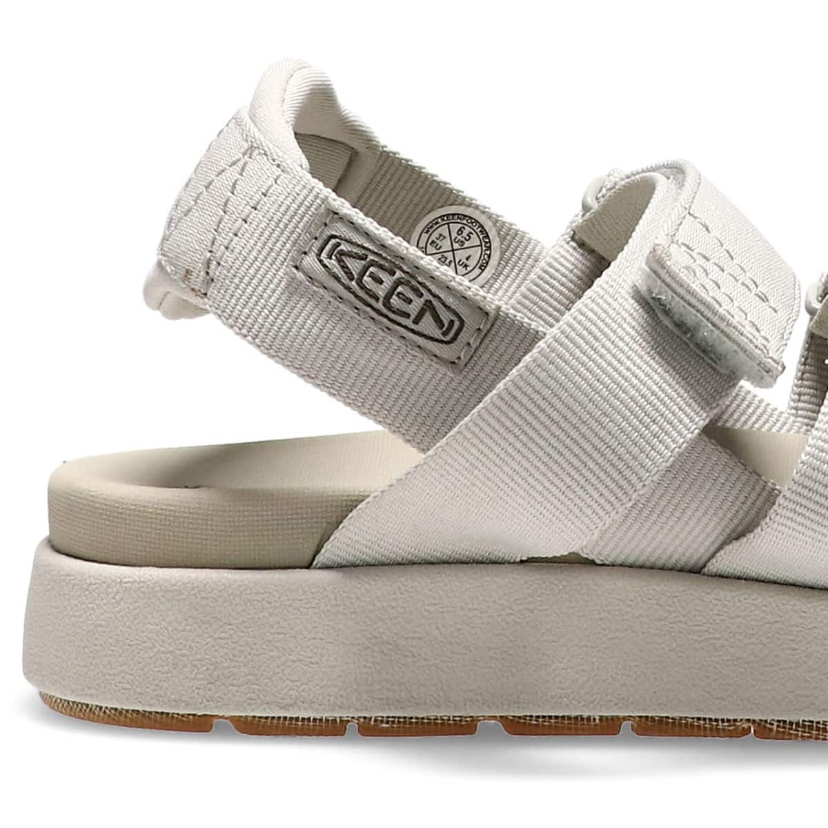 KEEN ELLE STRAPPY Silver Birch/Plaza Taupe 22SS-Iの画像