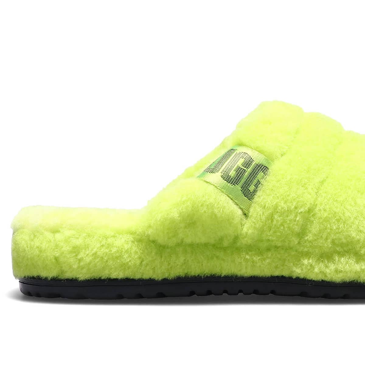 UGG M FLUFF YOU Key Lime/Black 22SS-Iアグ フラフ ユー