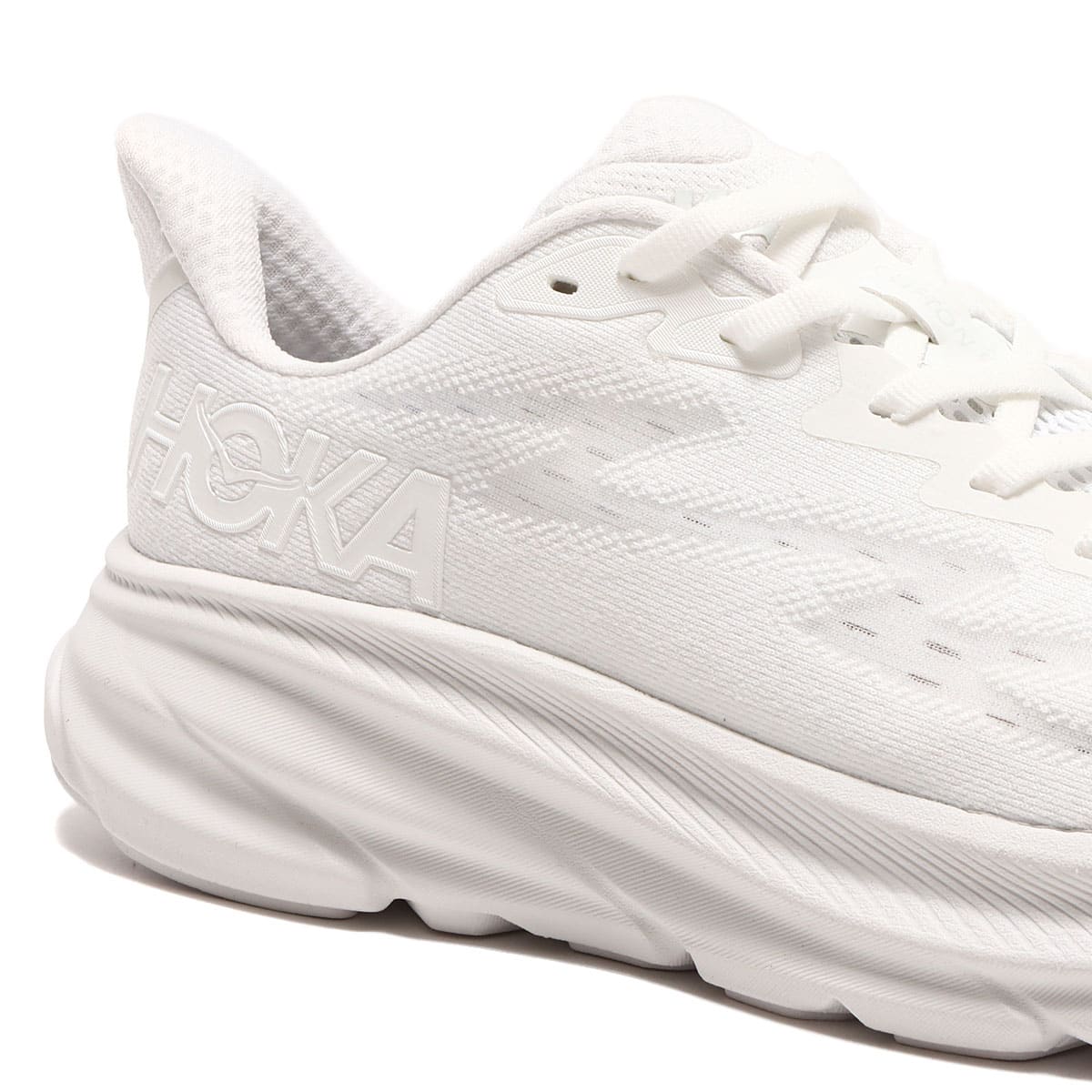 HOKA ONEONE CLIFTON 9 WHITE / WHITE 24SS-I