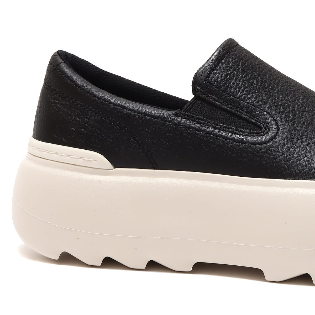 UGG MARIN MEGA SLIP ON Black / White 23SS-I