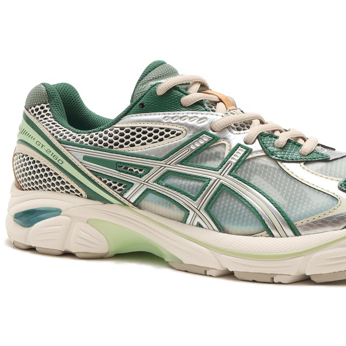 asics GT-2160 CREAM/SHAMROCK GREEN 23FW-S