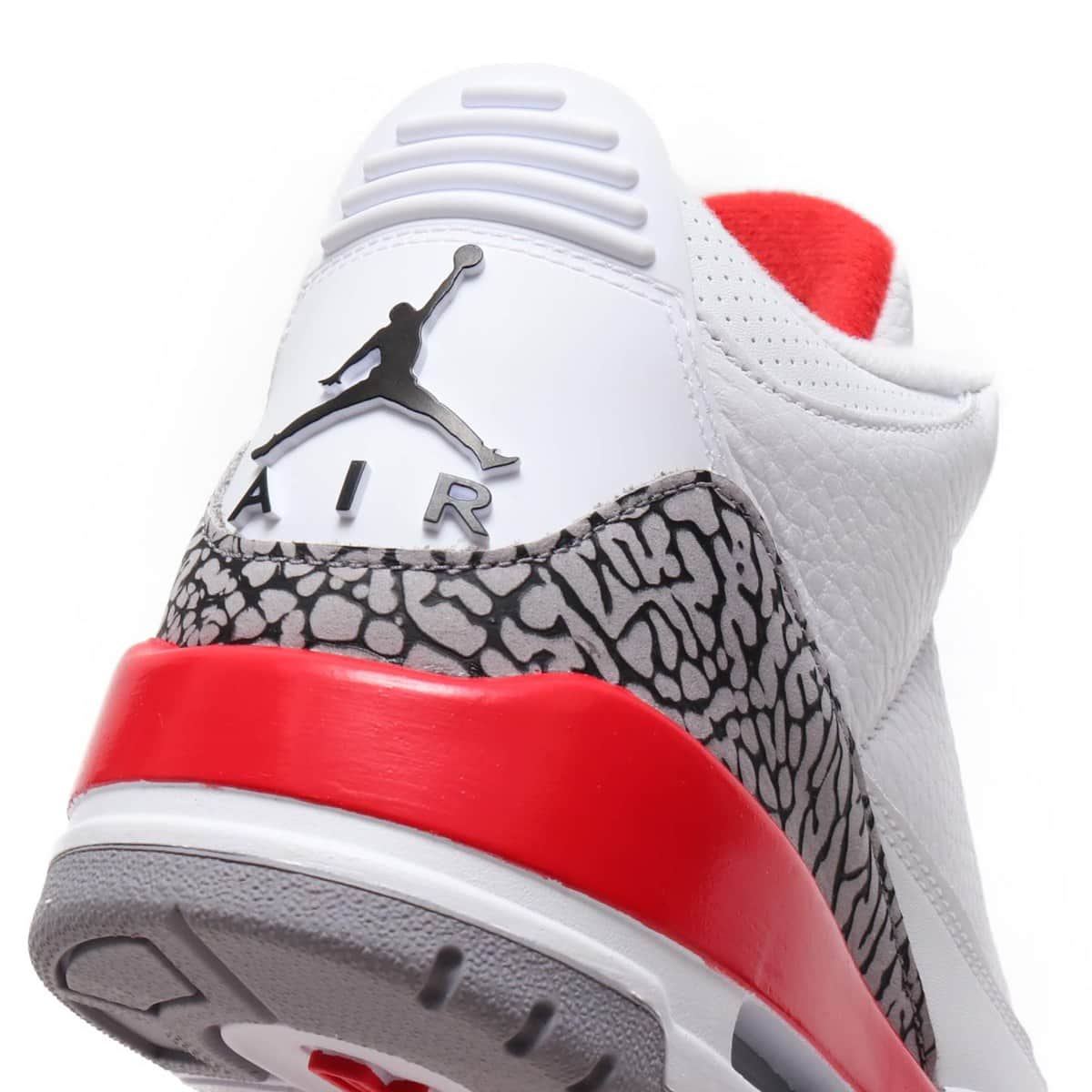 JORDAN BRAND AIR JORDAN 3 RETRO  WHITE/FIRE RED-CEMENT GREY-BLACKの画像