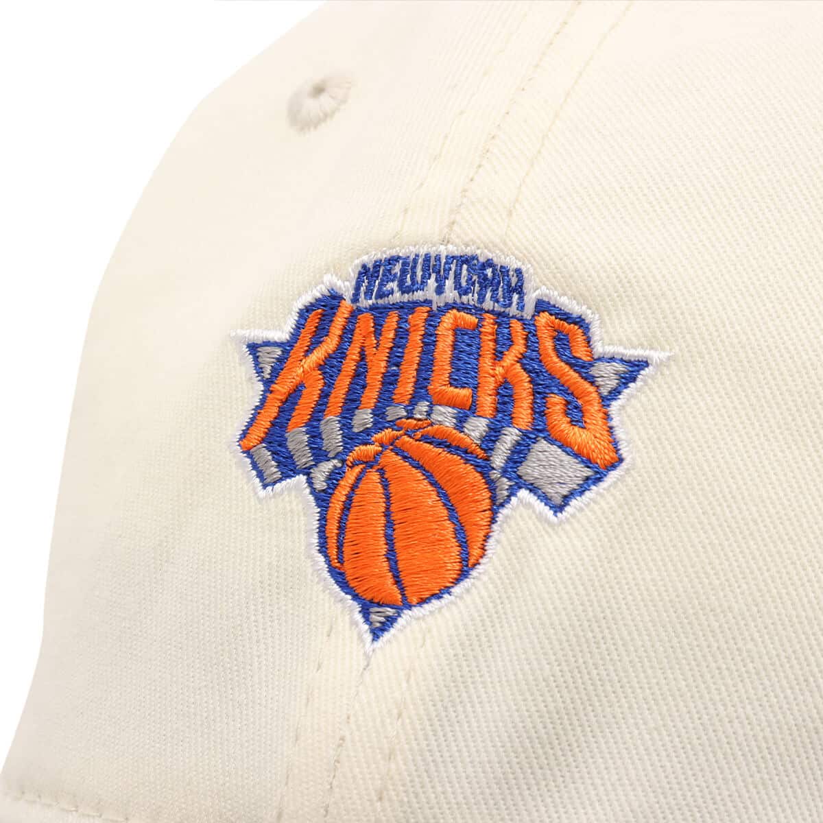 NEW ERA 9THIRTY NBA MINI LOGO New York Knicks CREAM BLACKの画像