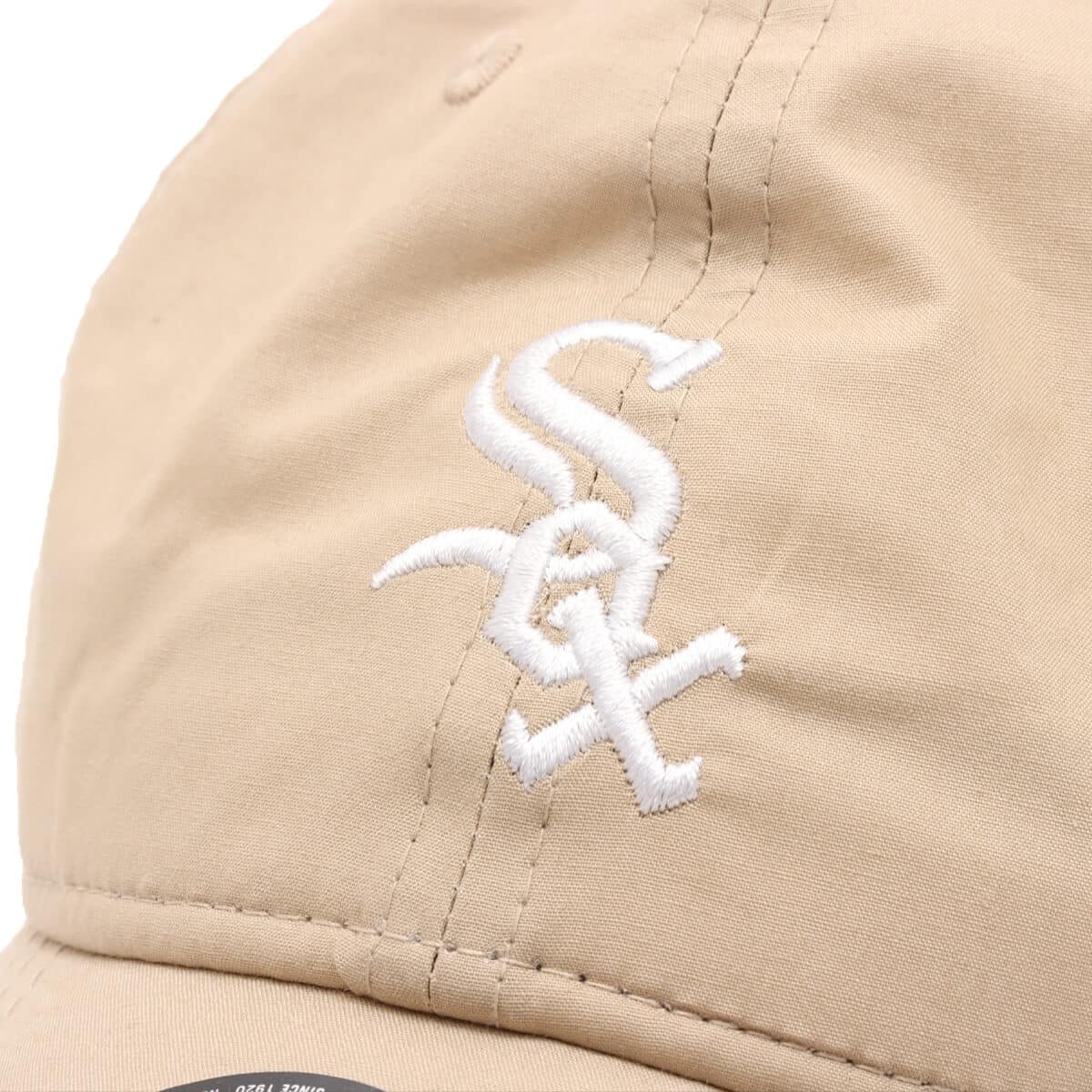 NEW ERA 9TWENTY MLB Typewriter Chicago White Sox BEIGEの画像
