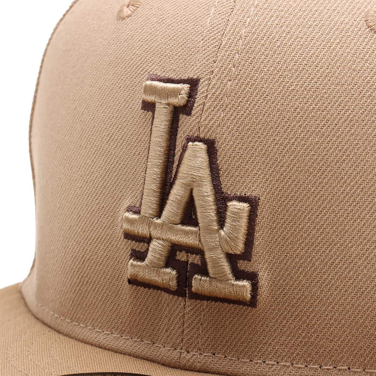 NEW ERA 59FIFTY Iced Latte Los Angeles Dodgers CARAMEL KHAKI|atmos（アトモス）  公式オンラインストア