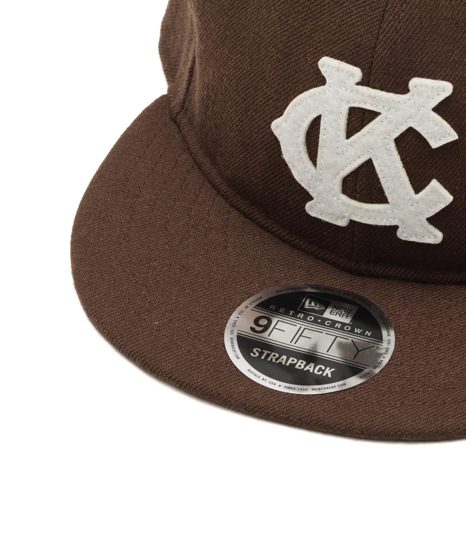NEW ERA RC 9FIFTY CS Kansas City Monarchs WOOL BROWNの画像