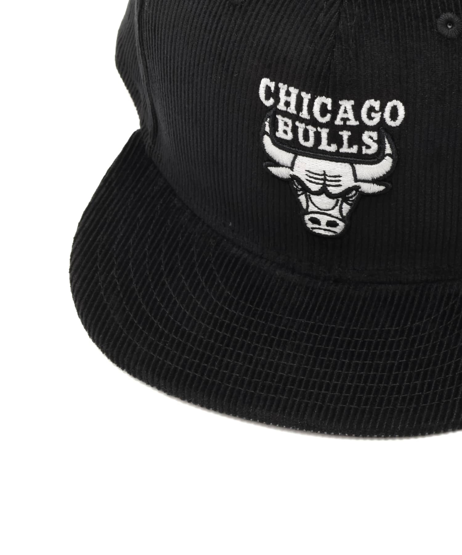 NEW ERA 9FIFTY Chicago Bulls Corduroy Black and White BLACKの画像