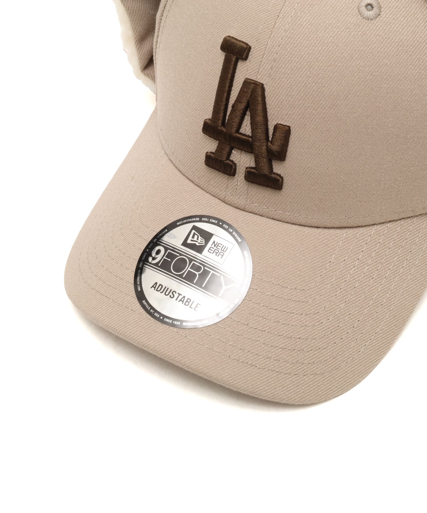NEW ERA 9FORTY Dog Ear Los Angeles Dodgers 263 BEIGEの画像