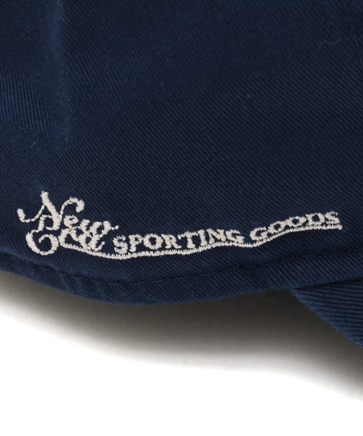 NEW ERA 9THIRTY Leather Strap Direction by Takayuki Ohashi Dog Patch NAVYの画像