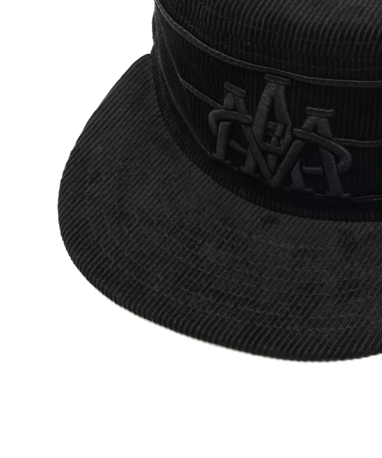 NEW ERA PILL BOX SB atmos CORDUROY BLACK BLACKの画像