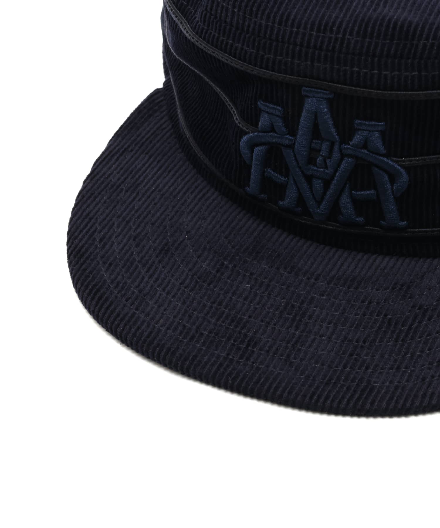 NEW ERA PILL BOX SB atmos CORDUROY NAVY NAVYの画像