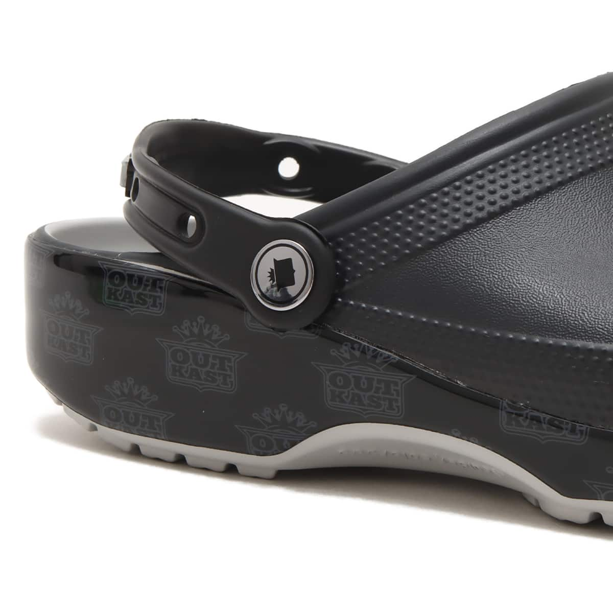 crocs Outkast Classic Clog Black/Silver 23FW-I