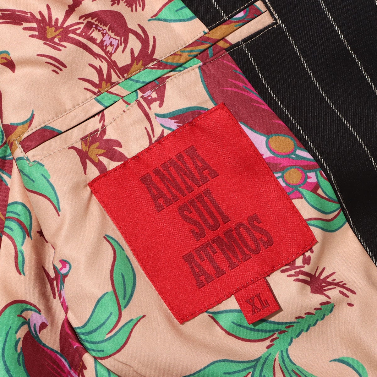 ANNA SUI x ATMOS テーラードジャケット STRIPE HO I