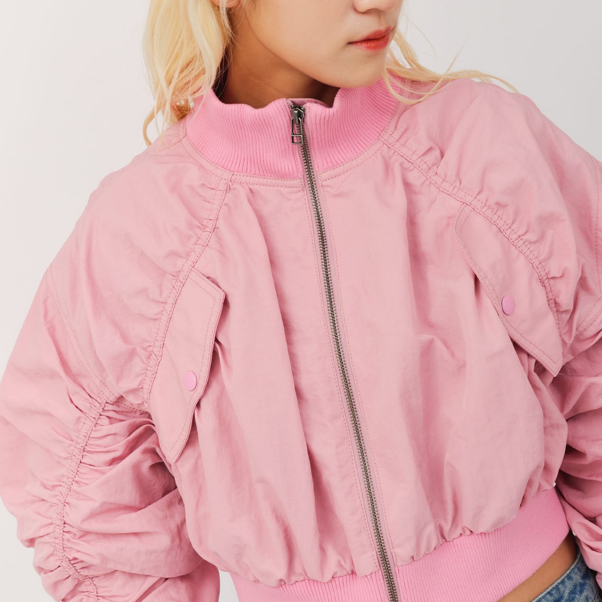atmos pink Gather Military MA-1 PINKの画像