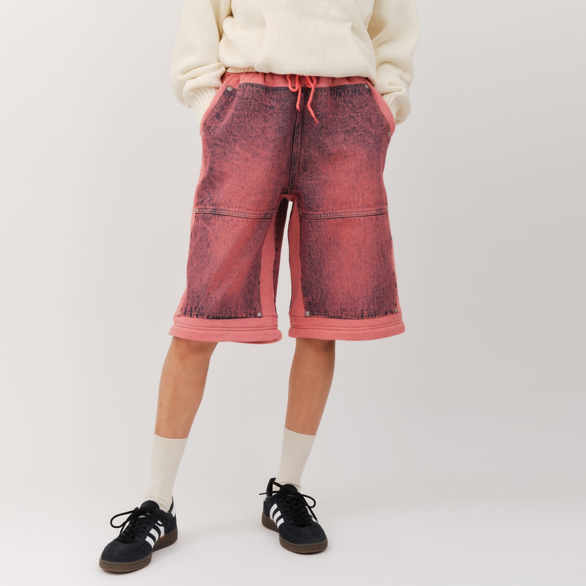 atmos pink Denim Docking Pants PINKの画像