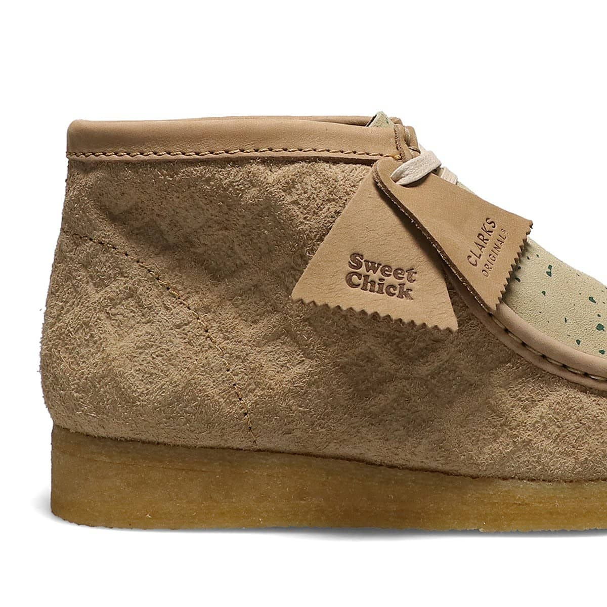 Clarks Sweet Chick x Wallabee Boot NATURAL/GREEN 21FA-I