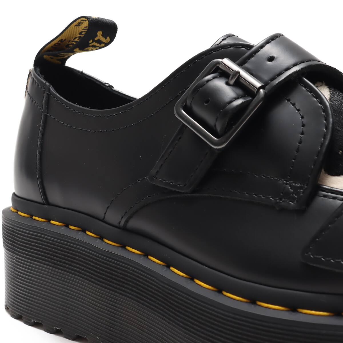 Dr.Martens QUAD CREEPERS SIDNEY DBL MONK BLACK 20FW-I