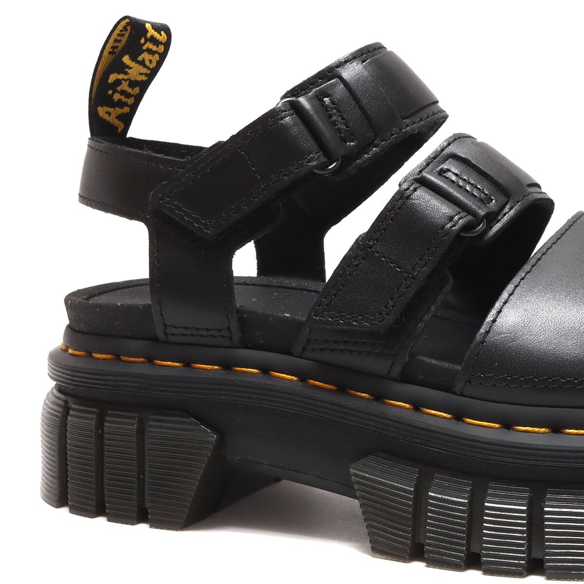 Dr.Martens Ricki 3-strap sandal Black Nappa Lux BLACK 23SS-I