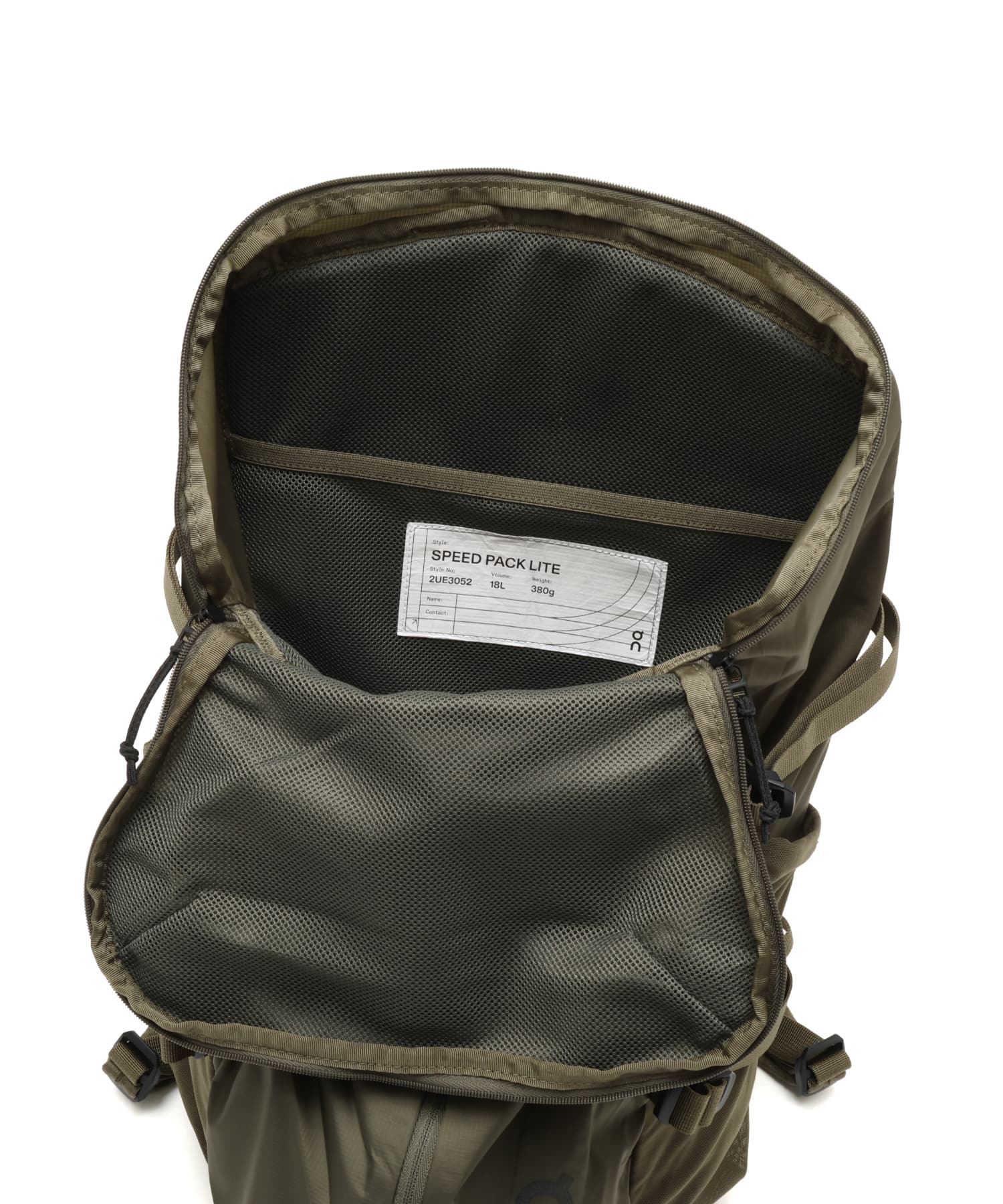 On Speed Pack 18L Lite OLIVEの画像