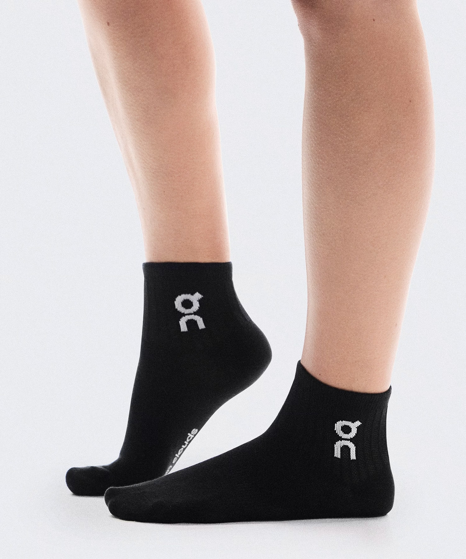 On LOGO SOCK MID 3P 1 U NAVYの画像