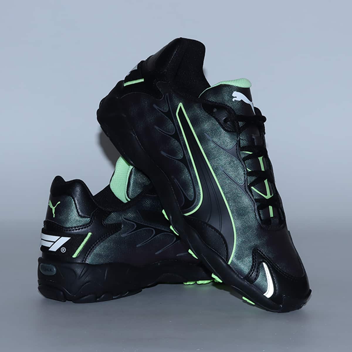 PUMA F1 INHALE 75 YRS SPEED GREEN-PUMA BLACKの画像