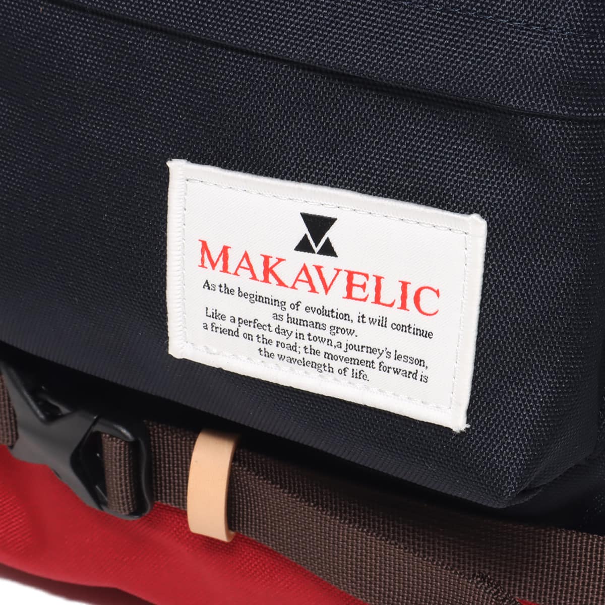 MAKAVELIC TRUCKS INTERPOSE DAYPACK D.NV/RED 20FA-I