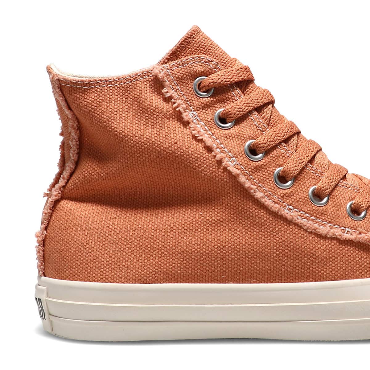 CONVERSE ALL STAR ROUGHCANVAS SLIP HI ORANGEの画像