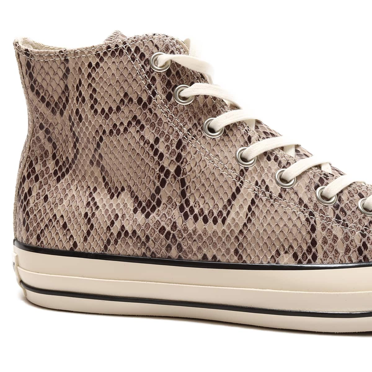 CONVERSE LEATHER ALL STAR US PYTHON HI NATURAL 23SS-I