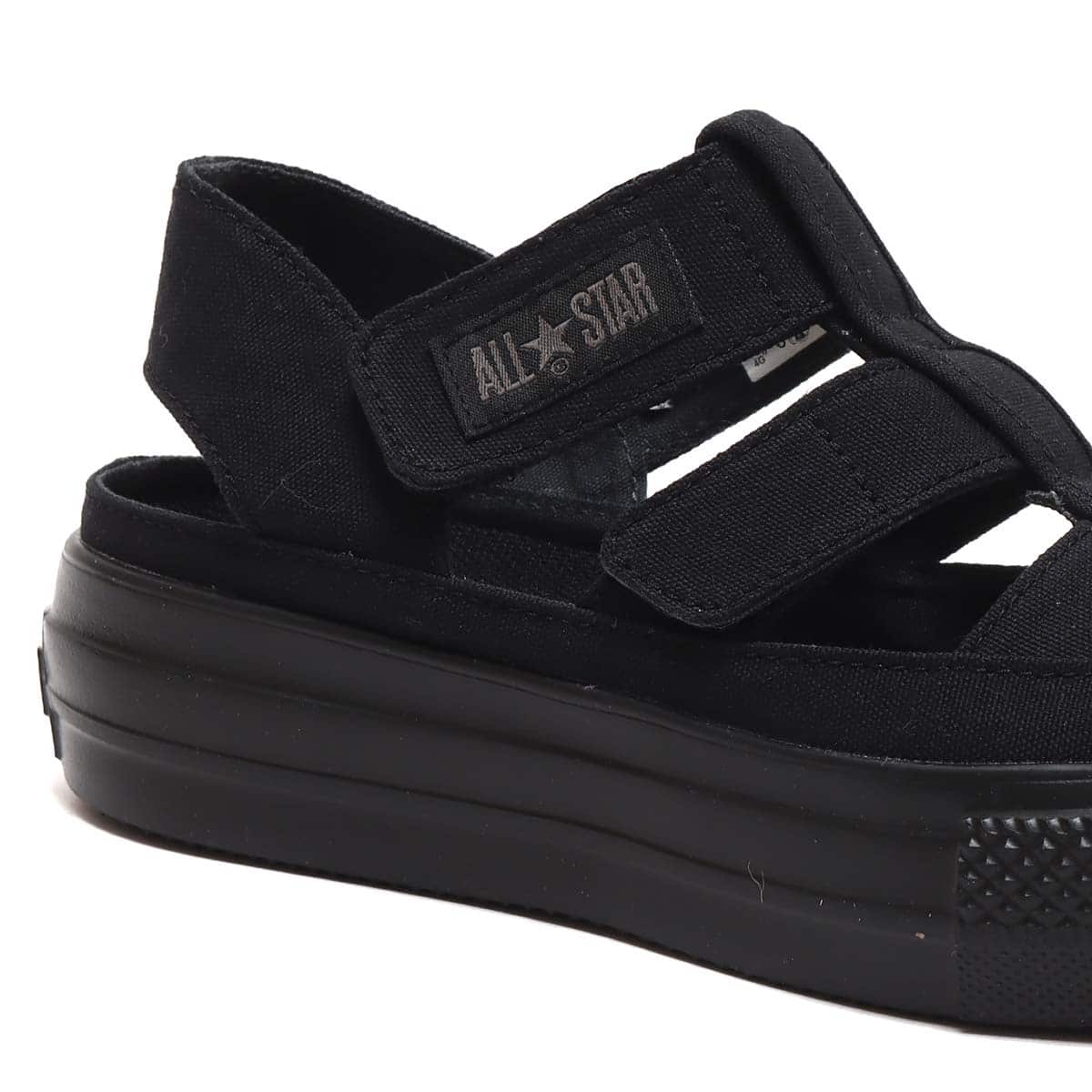 CONVERSE AS LIGHT PLTS GLADIATOR MN OX BLACK MONOCHROME 23SS-Iの画像