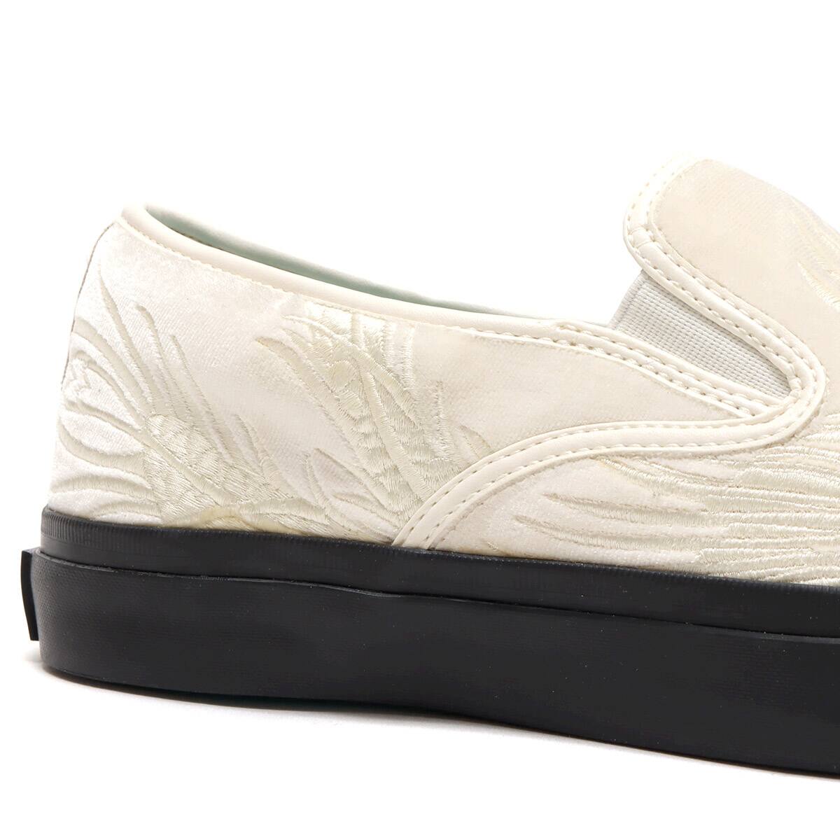 CONVERSE CS SLIP-ON SK SHINPEI UENO + WHITE 22SS-Iの画像