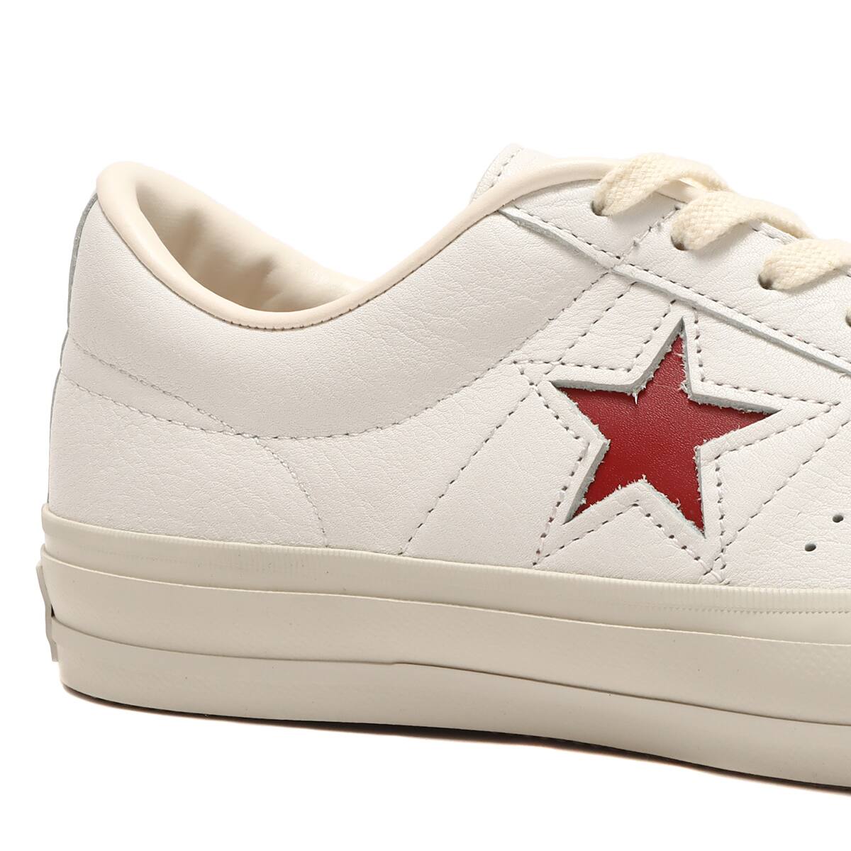 CONVERSE ONE STAR J EB LEATHER WHITE 22HO-I