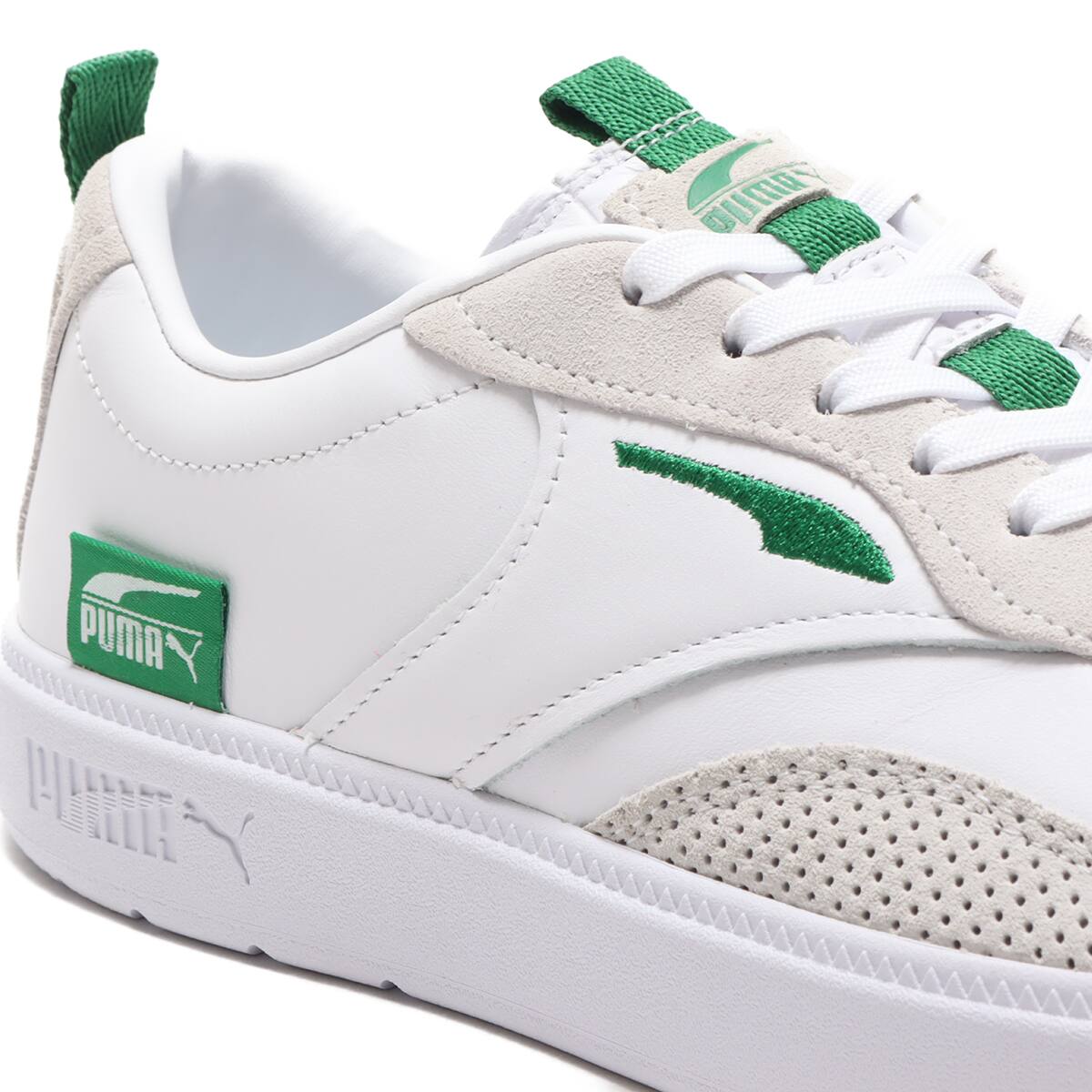 PUMA OSLO PRO CLEAN WHITE/GREENの画像