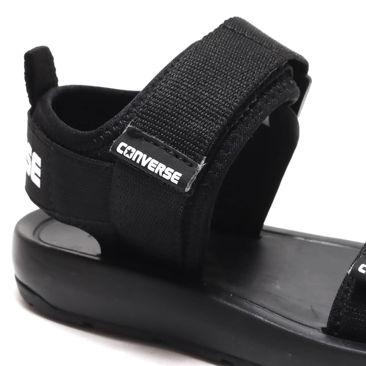 CONVERSE KID'S LOGOSTRAP SANDAL BLACK 22SS-Iの画像