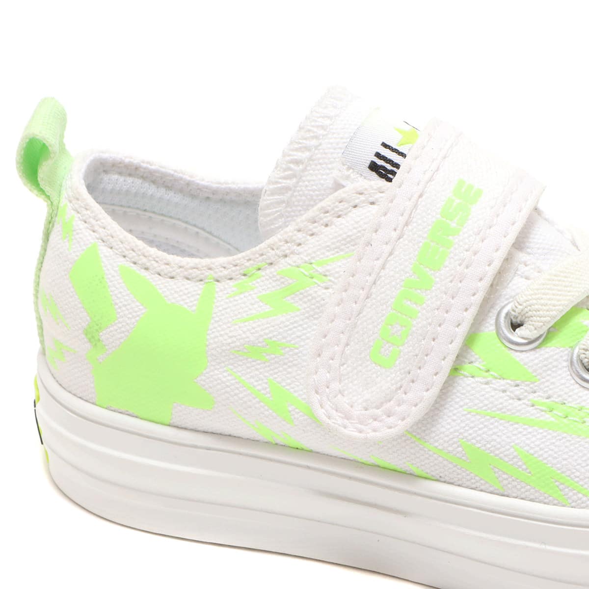 CONVERSE CHILD ALL STAR LIGHT POKEMON V-1 OX WHITE 22SS-Iの画像