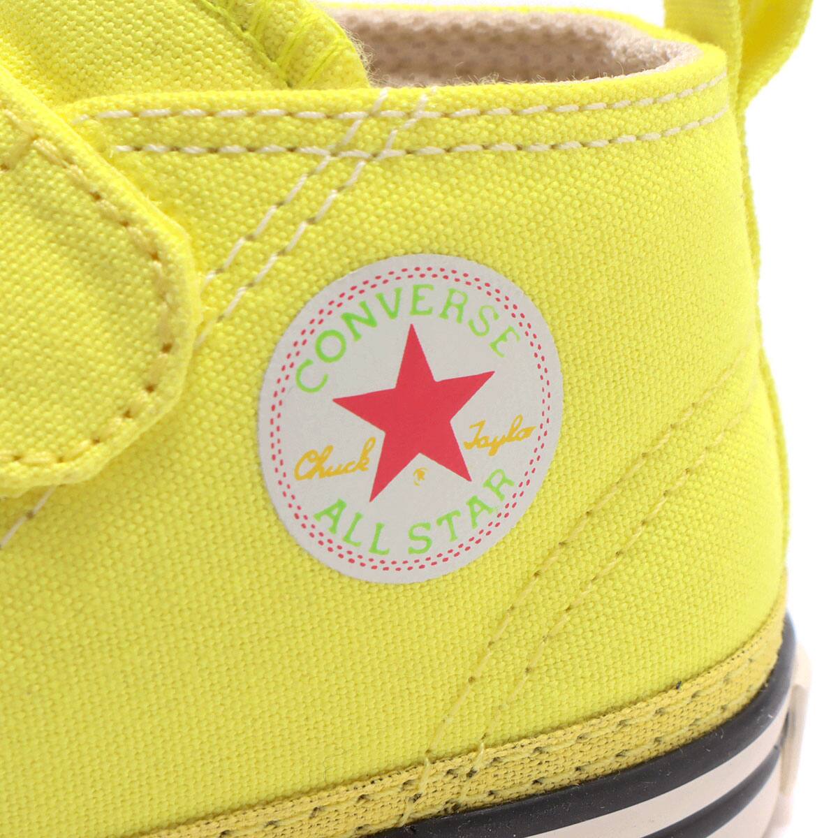 CONVERSE BABY ALL STAR NEONCOLORS OF V-1 YELLOW 22SS-Iの画像