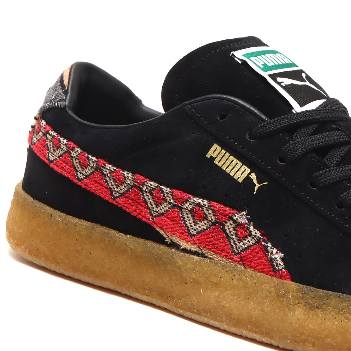 PUMA SUEDE CREPE PATTERN PUMA BLACK 22FA-Iの画像