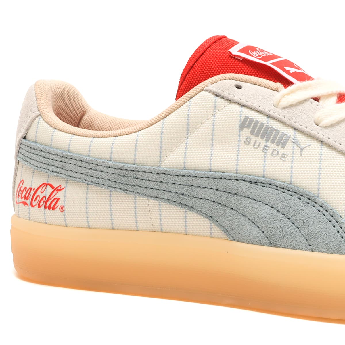 PUMA SUEDE COCA COLA IVORY GLOW-SL 22FA-I