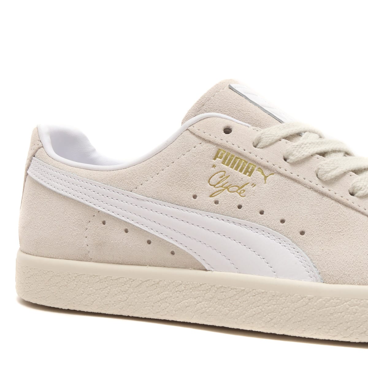 PUMA CLYDE PRM FROSTED IVORY-PUMA WHITE