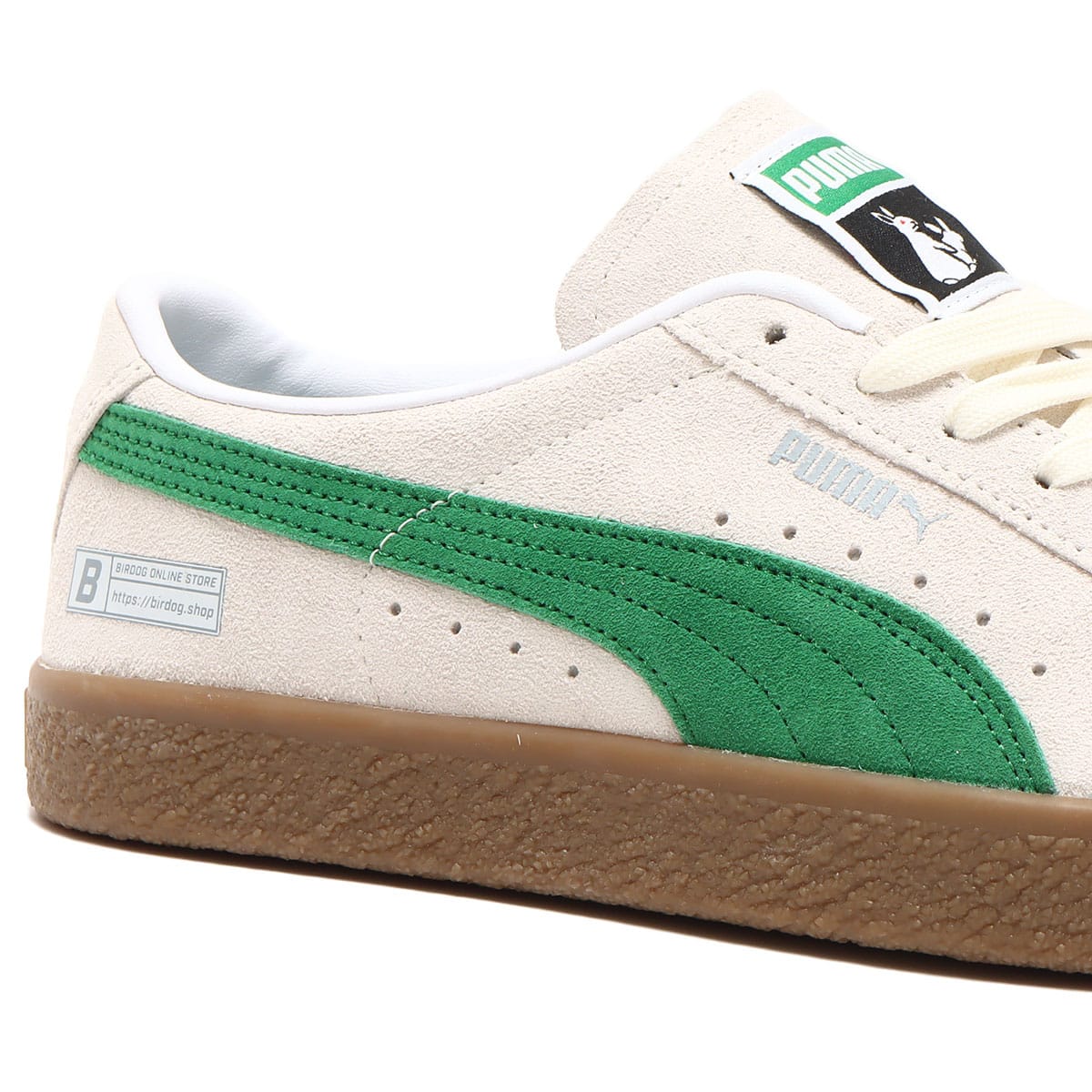 PUMA SUEDE VTG ATMOS BIRDOG FR2 WARM WHITE-ARCHIVE GREEN 23SP-S