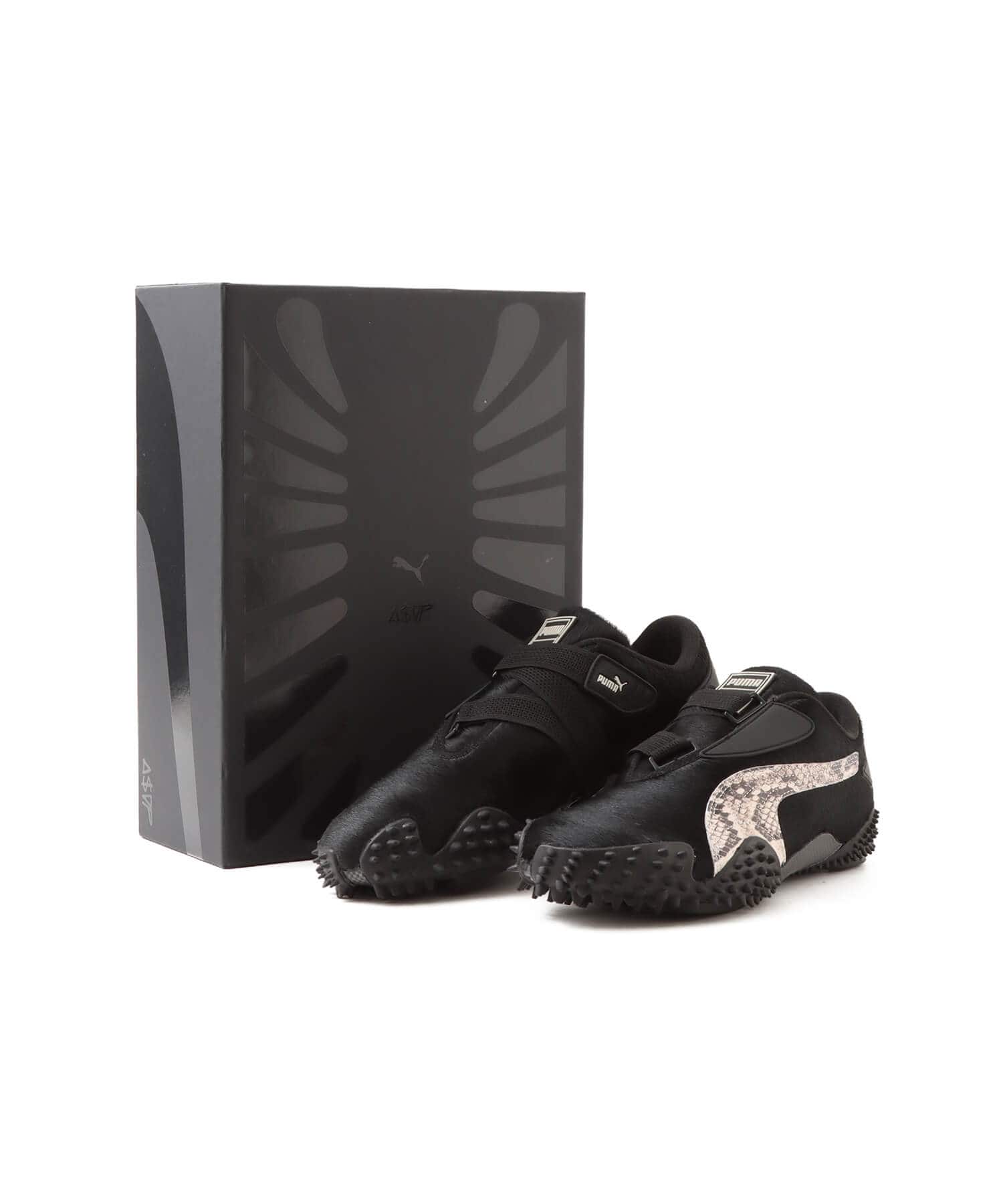 PUMA PUMA x A$AP ROCKY MOSTRO OG PONY HAIR DESERT DUST-PUMA BLACKの画像