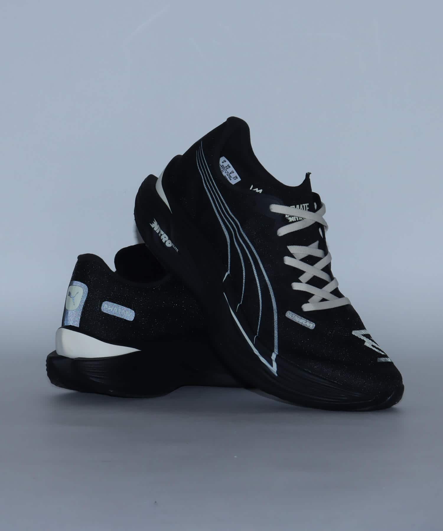 PUMA DEVIATE NITRO ELITE 3 x REPRESENT PUMA BLACK-ALPINE SNOWの画像