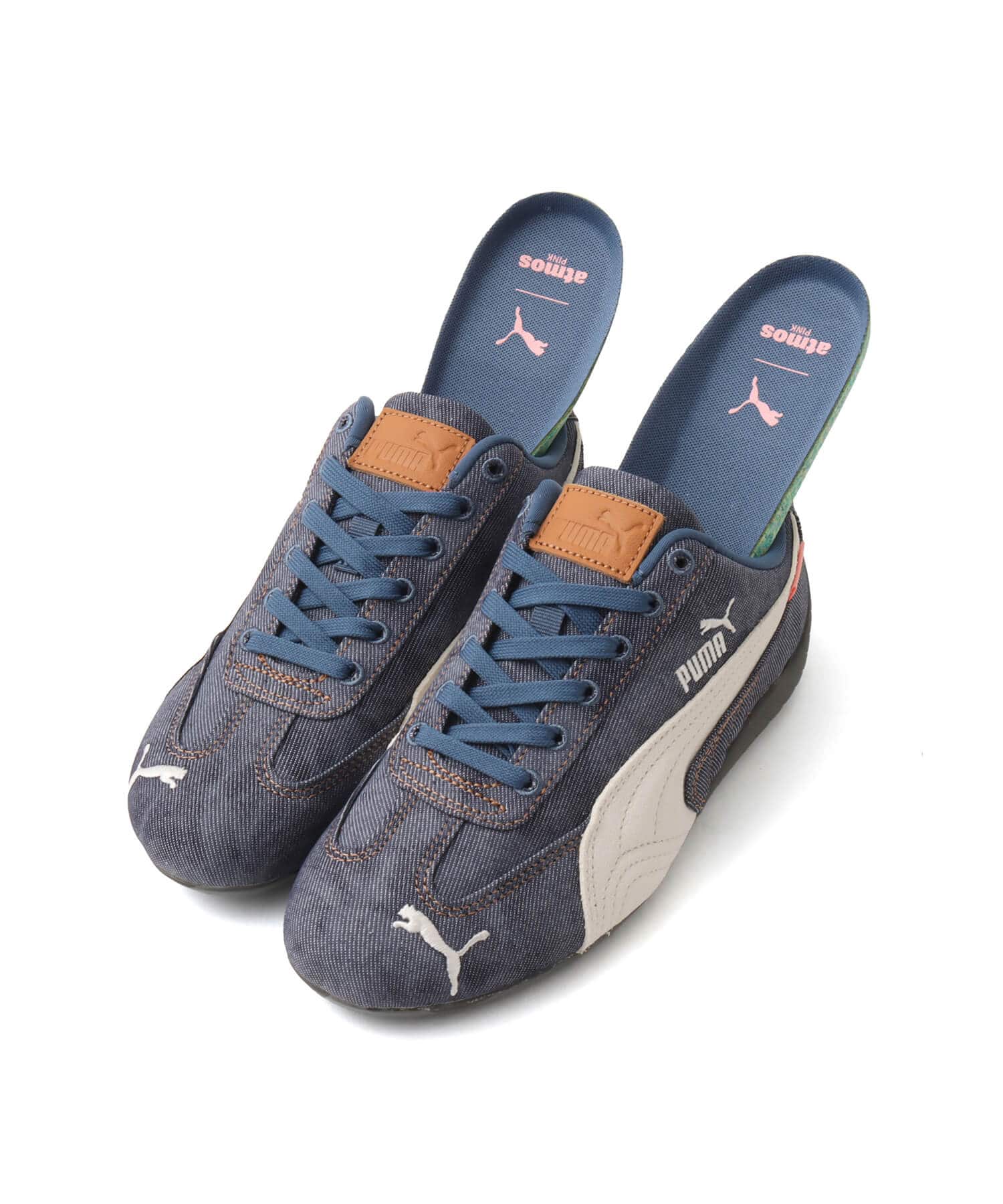 PUMA SPEEDCAT ATMOS PINK DENIM DARK INDIGO-WARM WHITEの画像