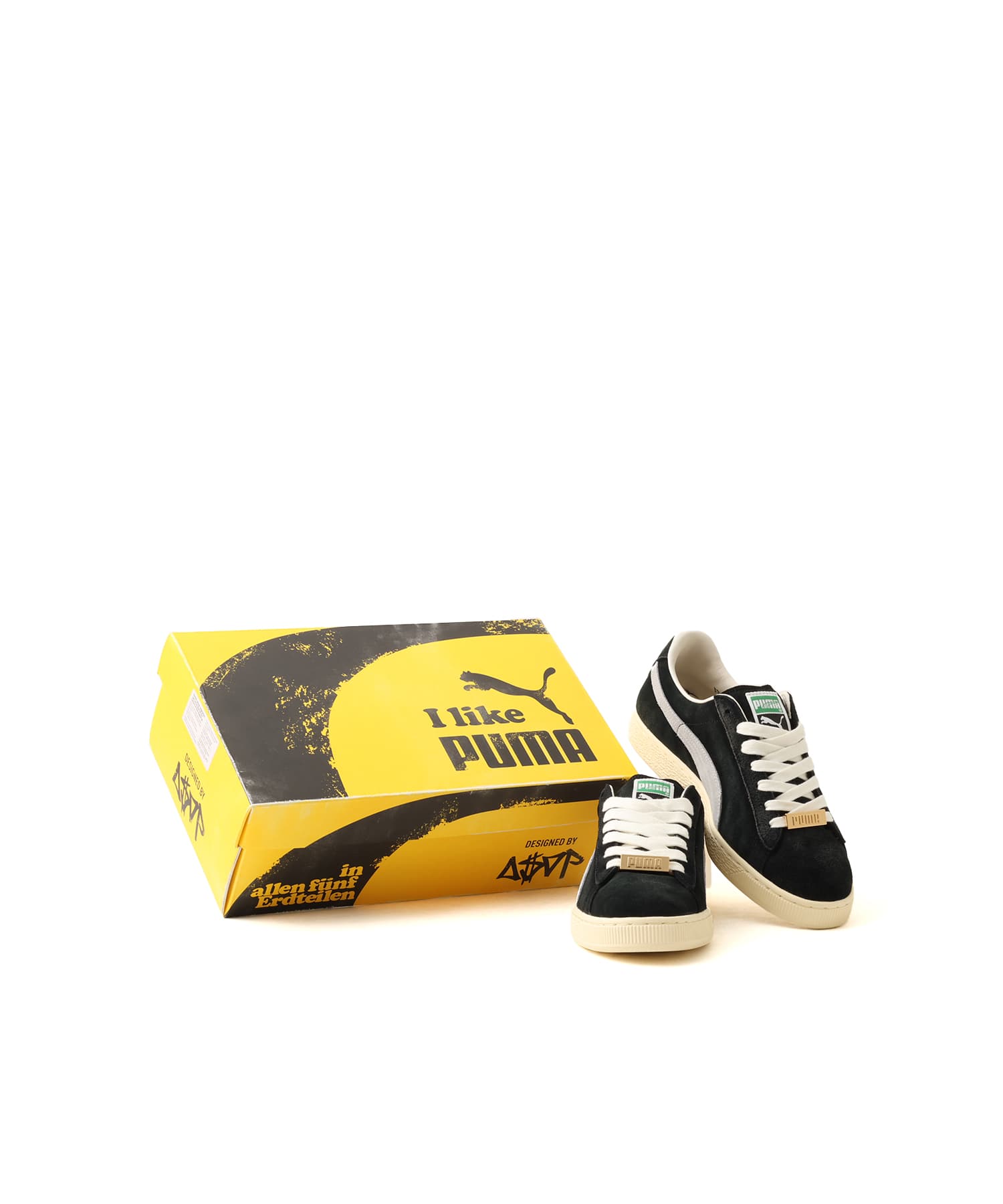 PUMA ASAP ROCKY X PUMA SUEDE PUMA BLACK-PUMA WHITEの画像