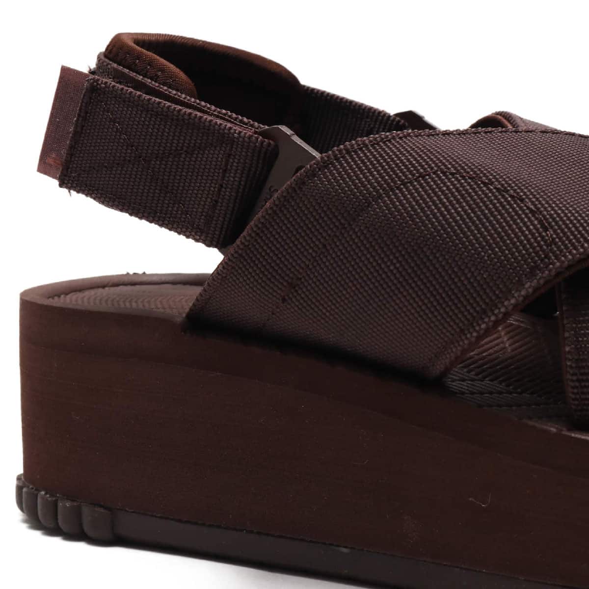 SHAKA FIESTA PLATFORM Dark Brown 20SS-Iの画像