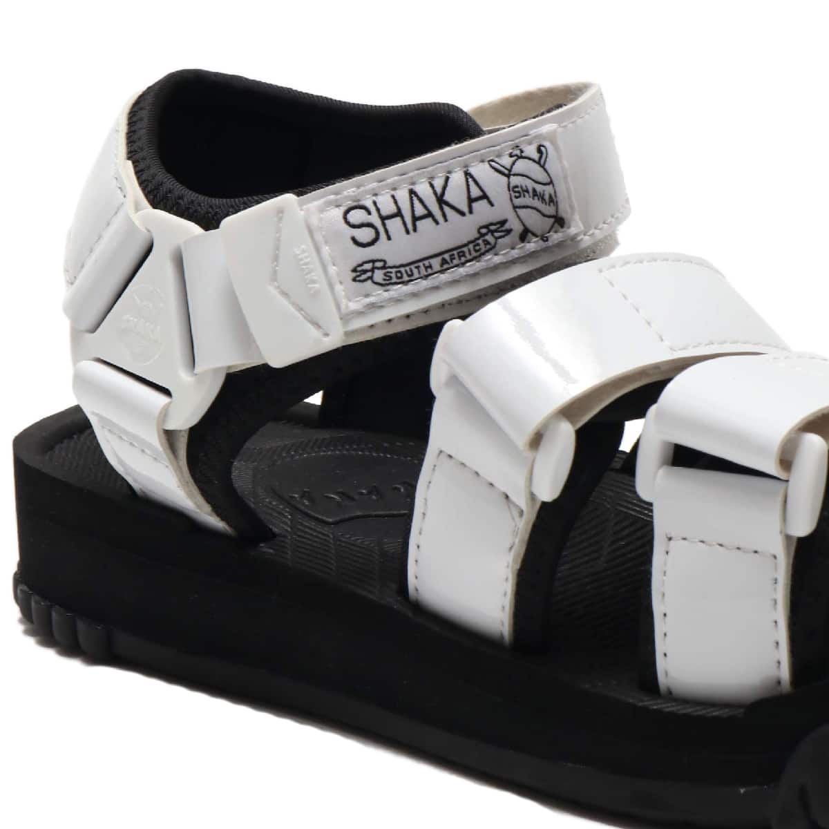 SHAKA NEO BUNGY PATENT White 20SS-Iの画像